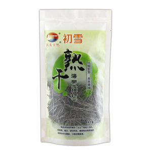 长岛宝悦 初雪 熟干 海带丝 毫米丝 高泡发率 免蒸干货 5袋包邮