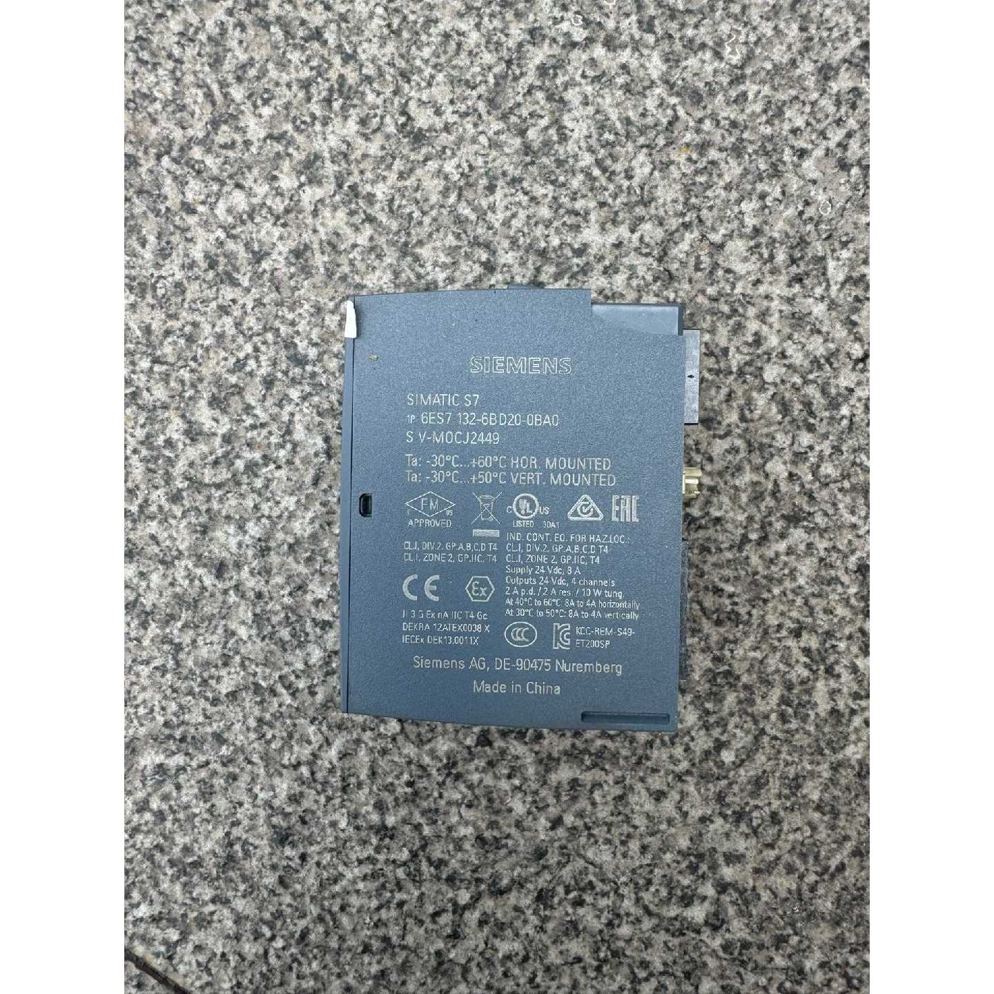 议价二手西门子PLC模块,型号132-6BD20-0BA0,拆机