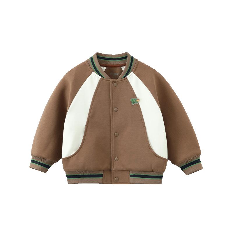 [7A抗菌]齐齐熊男童棒球服外套