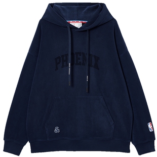 杰克琼斯NBA联名太阳队男装春季连帽卫衣225433084