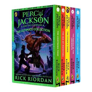 Percy Jackson 波西杰克逊 第一季 Heroes of Olympus 第二季 Rick Riordan 英文原版小说系列 少年奇幻冒险 希腊神话冒险