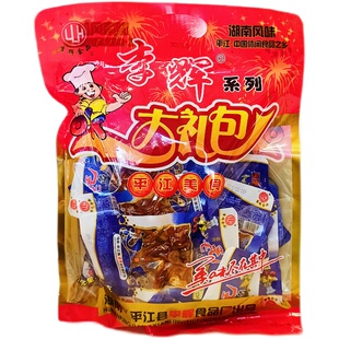 李辉毛毛鱼香辣味358g小吃休息食品大礼包湖南特产平江小鱼仔鱼干