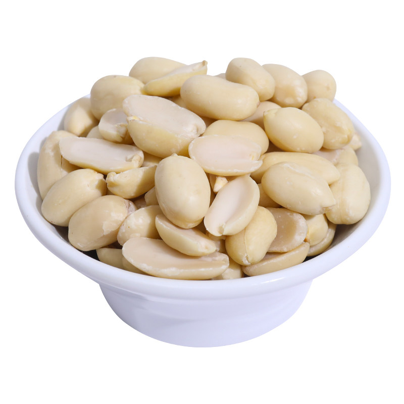 生新货脱皮花生米乳白去皮花生商用凉拌花生汤牛轧糖批发零售