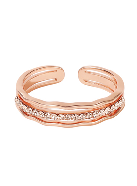 DODOGOGO满钻开口可调节戒指