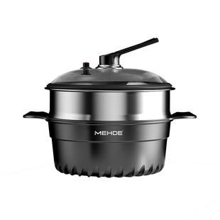 麦饭石蒸锅家用双层不锈钢蒸笼加厚不粘汤锅蒸煮电磁炉煤气灶通用