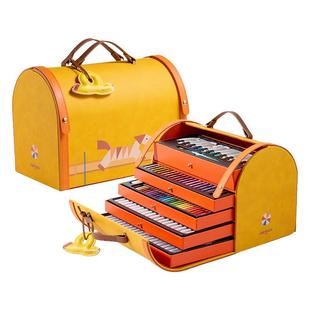 美乐童年毕加索高定绘画礼盒画画全套工具文具画笔套装儿童小学生美术男女孩送礼6到9岁10岁生日马年新年礼物