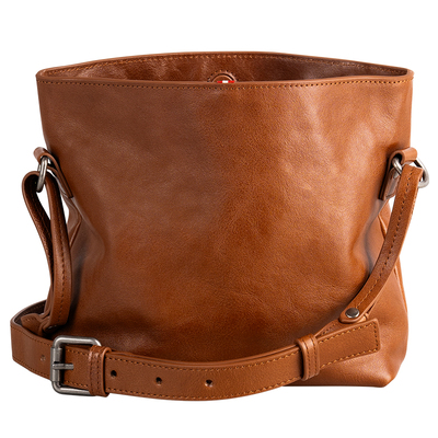 kikani头层牛皮复古斜挎相机包