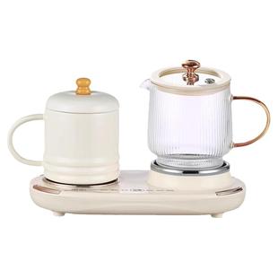 双座养生壶 小容量养生杯办公室养生壶 小型玻璃养生壶恒温烧水壶