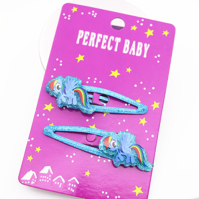 小马bao莉云宝碧琪刘海夹发绳