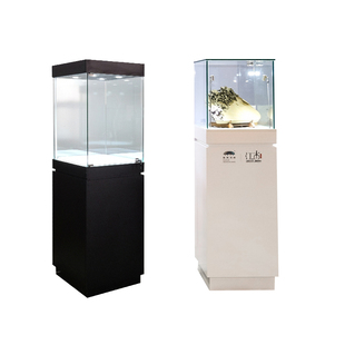 现货模型展示柜台玉器展柜玻璃柜子透明博物馆文物陈列柜单品展览
