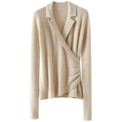 启超官方高端100%纯山羊绒衫