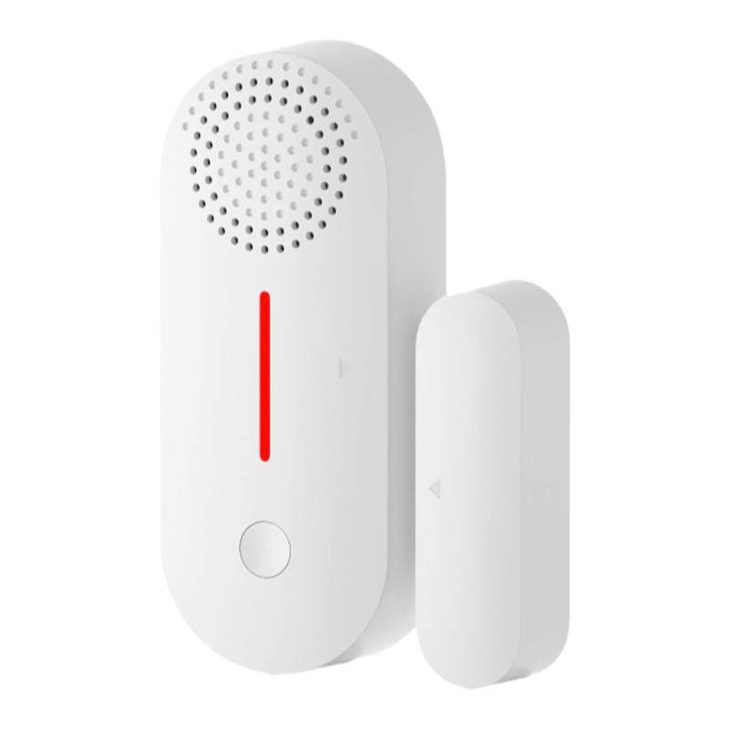 wifi无线门窗传感器带声光警报