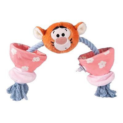 迪士尼小熊维尼狗狗绳结拔河玩具