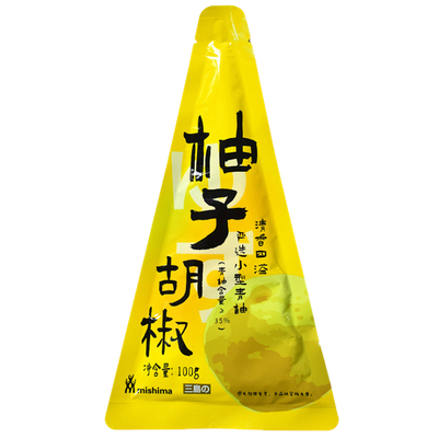 三岛柚子胡椒辣椒辣酱