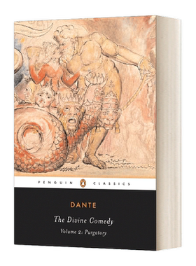 英文原版 The Divine Comedy 神曲2地狱篇 但丁 黑经典 英文版 进口英语原版书籍