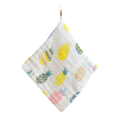 纯棉纱布口水巾新生超柔宝宝洗脸