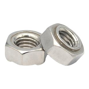 201/304不锈钢六角焊接螺母无焊点无角焊点螺帽M3M4M5M6M8M10M12