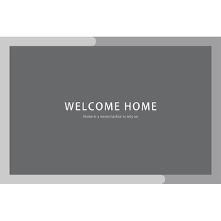 2024新款入户门内地垫皮革PVC免洗可擦防滑进门口耐脏地毯免打理