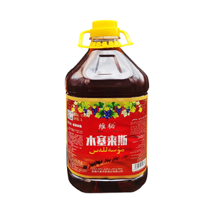 新疆特产木塞莱斯莱思维秘半甜葡萄酒穆萨桶装纯葡萄酿造厂家直发