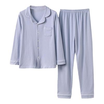 女纯棉150小个子睡衣春秋新款