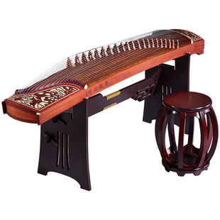 敦煌古筝696d双鹤朝阳正品初学者入门红木演奏乐器古筝琴专卖店