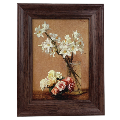 捡漏清仓油画桌面摆件相框摆画