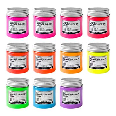 CANDLE.LAB | 石膏彩色色粉颜料diy石膏水磨石莫兰迪荧光粉末染料