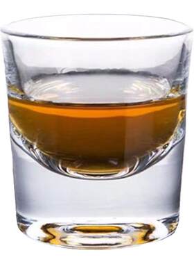玻璃白酒杯二两半150毫升杯子3两