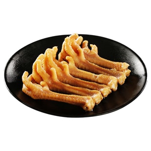 蒋凤记卤味熟食鸡爪真空装即食鸡脚下酒菜凤爪小吃零食120g*2袋