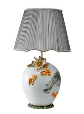 圣朗伦创意珐琅工艺台灯别墅