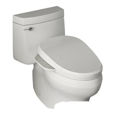 科勒五级旋风虹吸坐便器缓降盖板