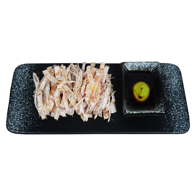 開袋即食魷魚干燒烤店同款原味現(xiàn)烤零食KTV手撕芥末魷魚片魷魚絲