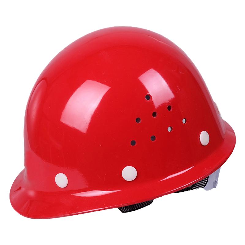 玻璃鋼安全帽工程建筑國標加厚男