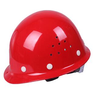 玻璃钢安全帽工程施工地建筑劳保防砸领导头盔国标加厚印字透气男