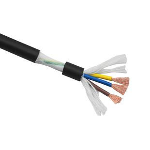 3000万次PUR聚氨酯高柔性拖链电缆TRVV2 3 4 5 6 7芯耐弯折控制线