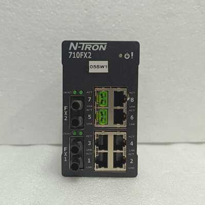 Red Lion N-Tron 710FX2-ST Managed Industrial Ethernet Switch