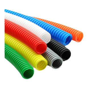 塑料波纹管PP阻燃穿线管电线护套管可开口螺纹管耐磨波浪管软管