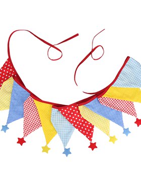 【生日惊喜】三角拉旗仪式感