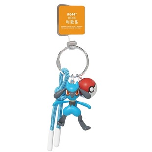 宝可梦精灵球挂件公仔挂饰创意钥匙扣圈环书包装饰挂件宠物小精灵