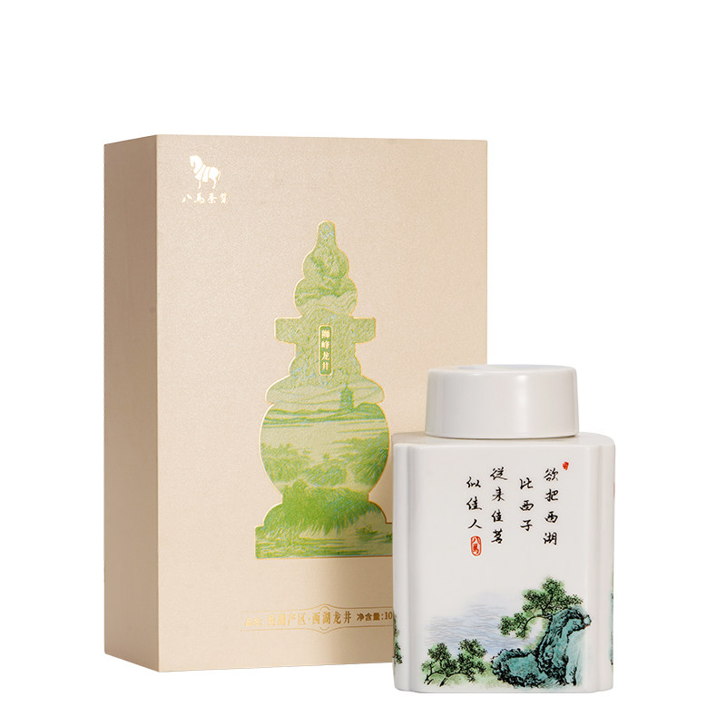 八马西湖狮峰龙井特级绿茶