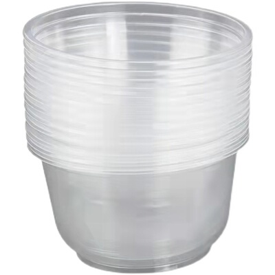 冰粉碗甜品盒塑料便宜餐盒整箱