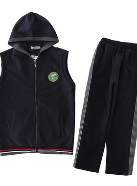 春秋季中小学生英伦风宝宝班服园服男女童休闲运动裤儿童裤子校服