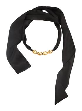 Tender Society Echo系列金色锤纹丝巾装饰项链