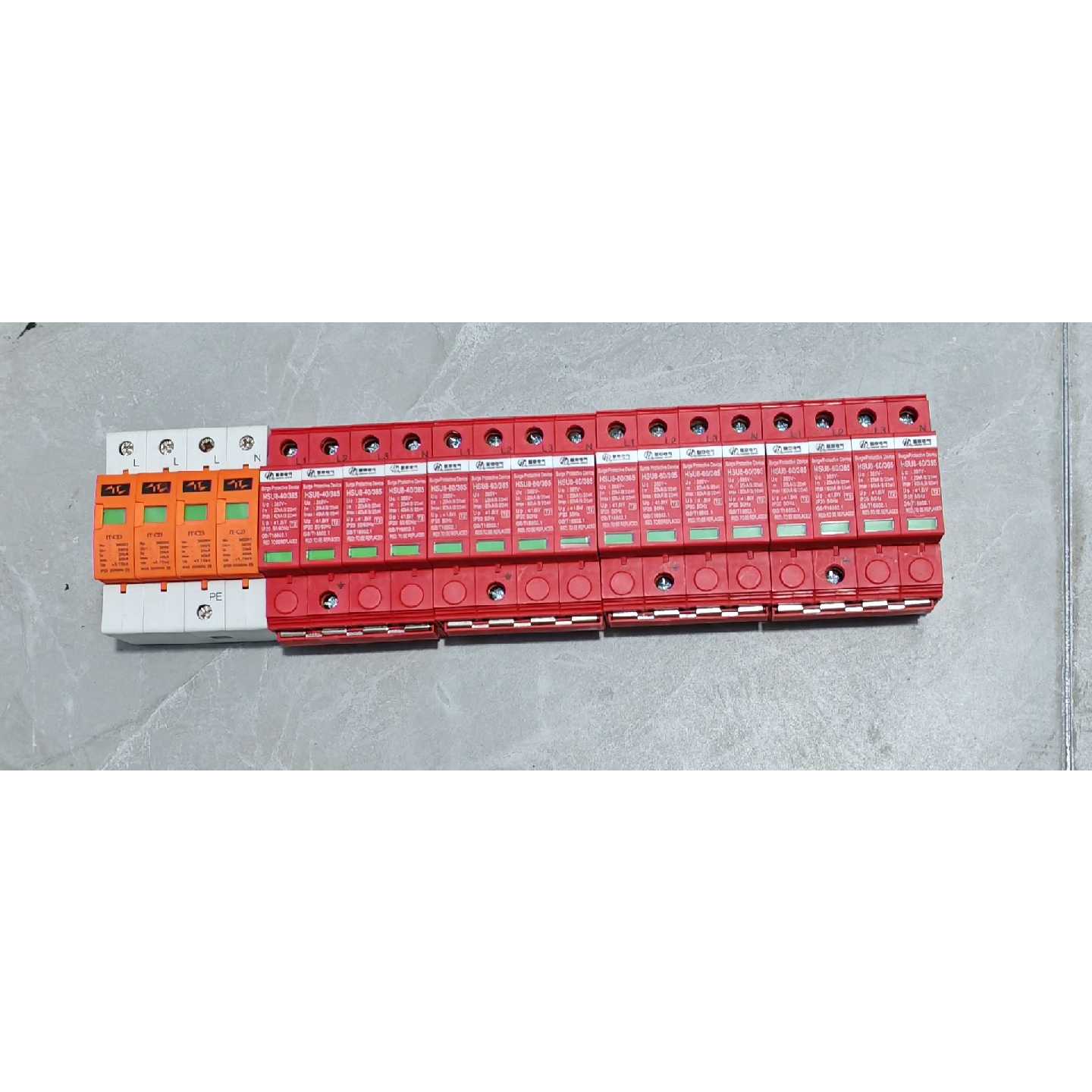 议价-杭申电气浪涌保护器HSU8-60/385电压 385V25A