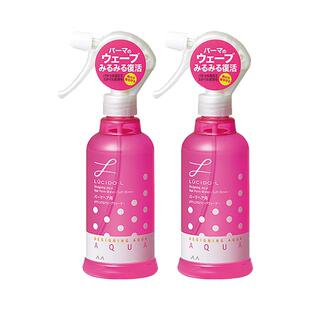 LUCIDO-L DESIGNING AQUA波浪弹力水250ml*2/空气感卷发乳180ml*2