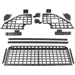 三菱欧蓝德改装尾箱隔板配件2013-2022欧蓝德后备箱拓展置物架