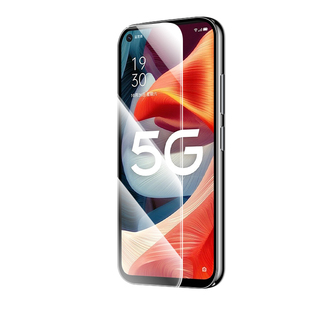 尤星适用OPPOA53钢化膜防指纹无尘仓高清a53贴膜神器5G全屏覆盖抗蓝光OPPOA53手机贴膜高清保护a53无白边防摔