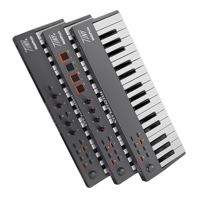 MIDIPLUS便携32键MIDI键盘TINY +打击垫电音音乐编曲键盘控制器