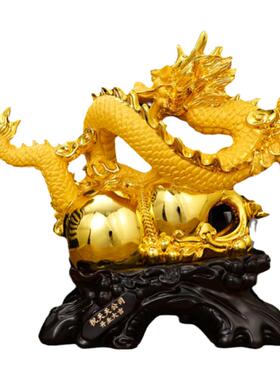 祥龙纳福招财龙摆件开业送礼