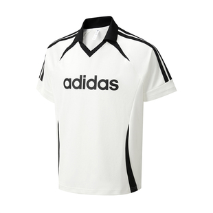 adidas阿迪达斯T恤男2026夏季新款polo领棉质短袖官方正品KY2145